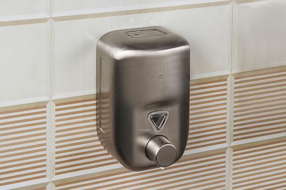 Диспенсер для мыла Nofer INOX 03022.S матовый