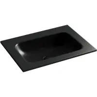 Раковина Ceramica Nova Grace CN7011MBwx 61x45,7 см, накладная, черный матовый