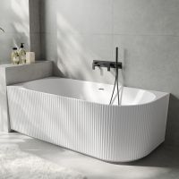 Акриловая ванна Abber AB9329-1.5 L 150x75 см L, угловая, белый