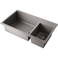 Кухонная мойка Omoikiri Tedori 86-2-LB 4993573 leningrad grey