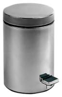 Ведро для мусора Nofer 09100.03.B xром глянцевое