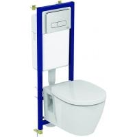 Комплект унитаз Ideal Standard W880101 с крышкой-сиденьем и инсталляцией