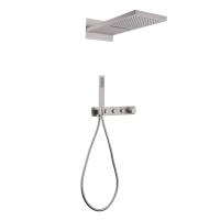 Душевой комплект Abber Rund AF8752SP с термостатом сатин