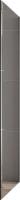 Боковая стенка Cezares Stylus Soft 80 FIX C Cr