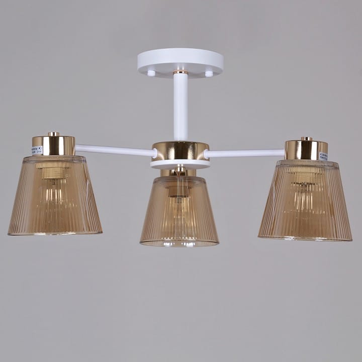 Люстра на штанге Reluce  20560-0.3-03 WH+FG