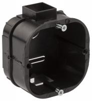 Подрозетник Эра  KUTS-60-60-43-s-black