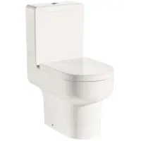 Унитаз-компакт Grossman Elegance GR-N3015 с сиденьем микролифт, белый