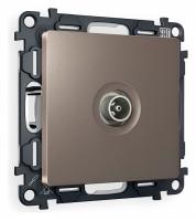 ТВ-розетка оконечная без рамки Ambrella Volt Quant MA643010