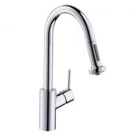Смеситель для кухни hansgrohe Talis M52 73863000 с вытяжным душем