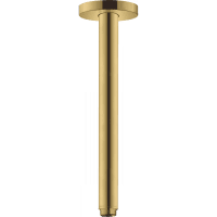 Потолочное подсоединение hansgrohe S 27389990 300 мм полированное золото