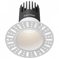 Встраиваемый светильник Maytoni Technical Омут DL120-10W-4K-TRS-W