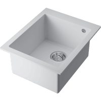 Кухонная мойка Omoikiri Bosen 41A 4993814 белая матовая