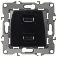 Розетка USB, без рамки Эра Эра 12 12-4110-06