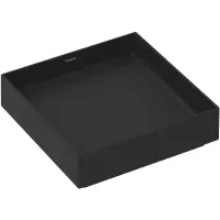 Раковина-чаша Hansgrohe Xuniva Evo E 60324670 40x40 см, накладная, черный матовый