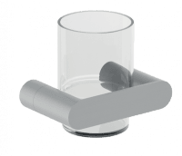 Стаканчик для зубных щеток Nofer Verona 16881.S матовый сатин