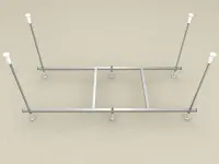 Сборный каркас к ванне Aquatek Мия 180x80 KAR-0000090