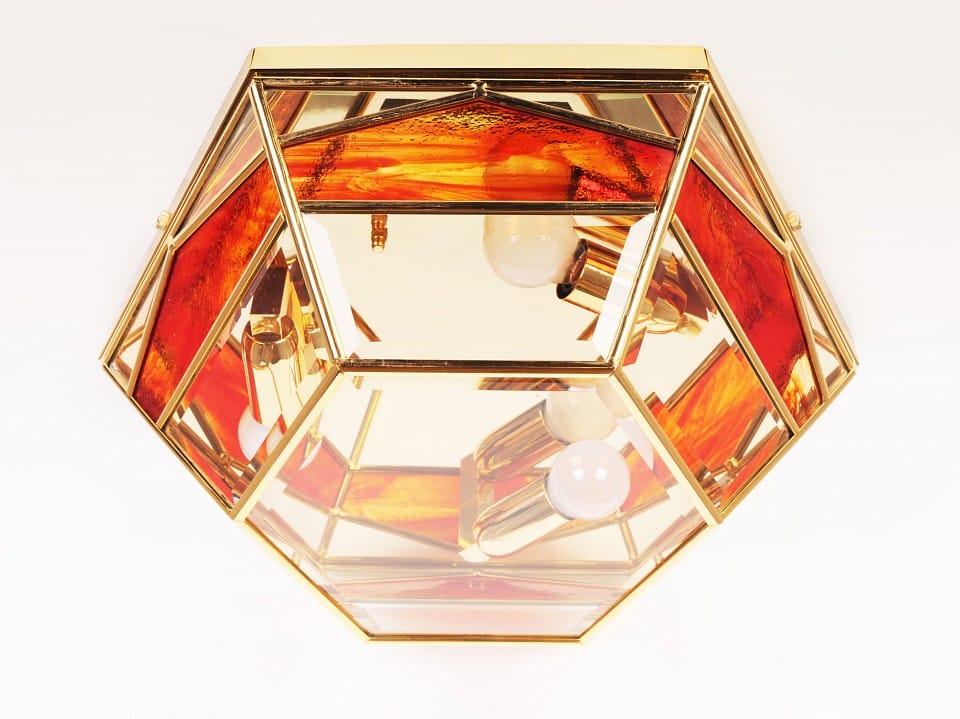 Накладной светильник Doge Luce 1007 1007/3PL-B.CRISTALLO M+ROSSO