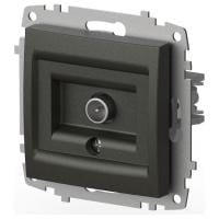 ТВ-розетка проходная без рамки Elbi Eleсtriс Zena Vega 609-011100-272