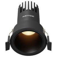 Встраиваемый светильник Maytoni Technical Омут DL116-10W-2.7K-B