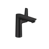 Смеситель для раковины hansgrohe Talis E 150 71754670 со сливным гарнитуром матовый черный