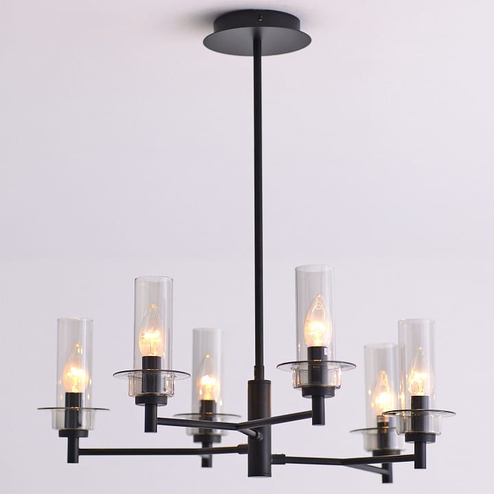 Люстра на штанге ILLUMICO IL2216 IL2216-6PLS-24 HIGHBALL