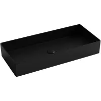 Раковина-чаша Ceramica Nova Element CN6072MB 80,1x36 см, накладная, черный матовый
