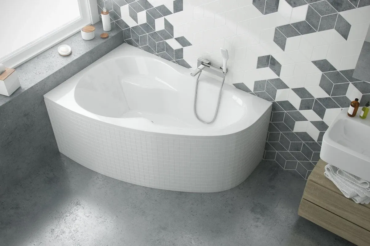 Акриловая ванна 150x95 см левая Excellent Newa Plus WAEX.NEL15WH