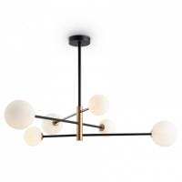 Люстра на штанге Freya Сфирити FR5376CL-06B