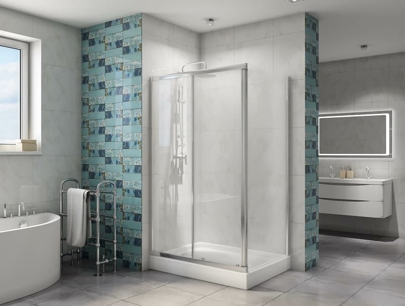 Душевой уголок BelBagno Due 120x80 DUE-AH-1-120/80-C-CR
