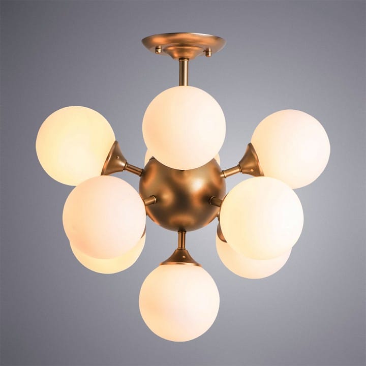 Люстра на штанге Arte Lamp Fobos A2704PL-9SG