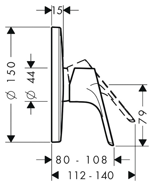 Смеситель для душа hansgrohe Focus E2 31965000
