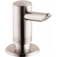 Диспенсер hansgrohe A41 40418800 для жидкого мыла или средства для мытья посуды сталь
