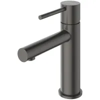Смеситель для раковины Cezares Relax RELAX-LS2-GM с донным клапаном, оружейная сталь матовый