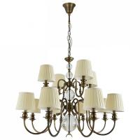 Подвесная люстра Newport CALIFORNIA 3112/С black brass без абажуров