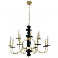 Подвесная люстра Newport VANESSA 3878+4/С brass