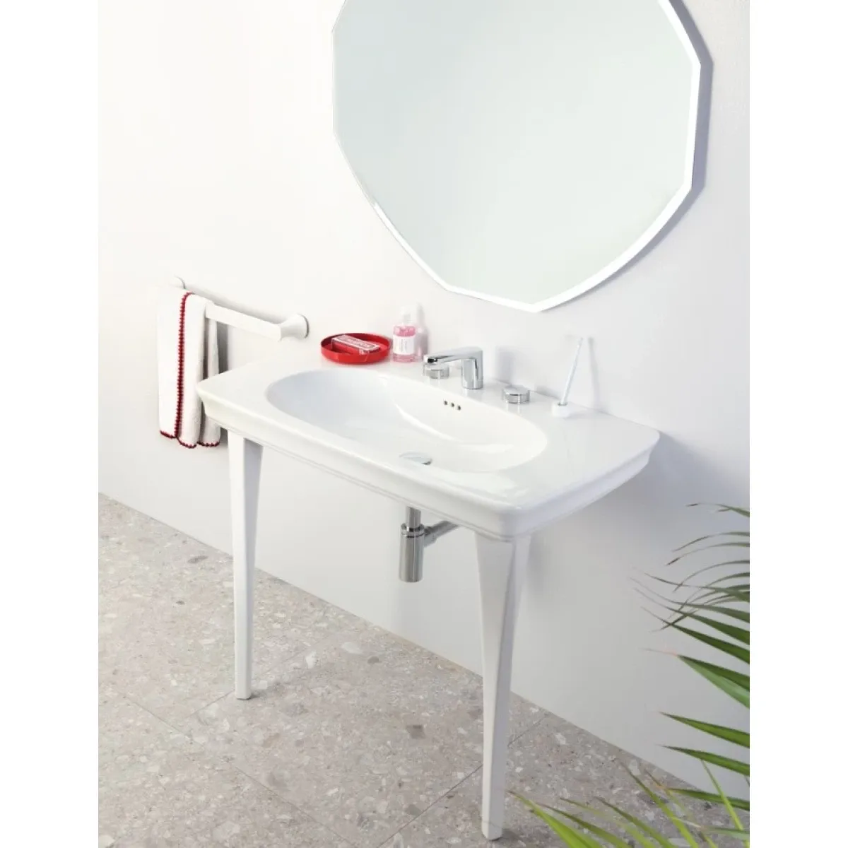 Раковина 90x50 см Artceram Civitas CIL002 01 00 bi*1