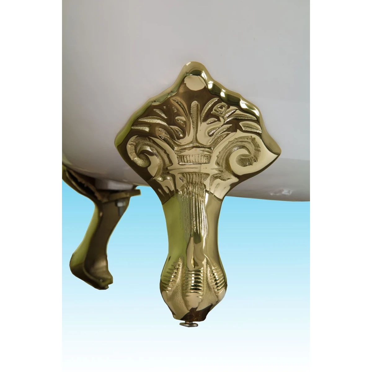 Ванна чугунная Elegansa Schale Gold Н0000261 167,6x76,5 см, отдельностоящая, белый