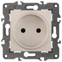 Розетка без заземления, без рамки Эра Эра Elegance 14-2105-02