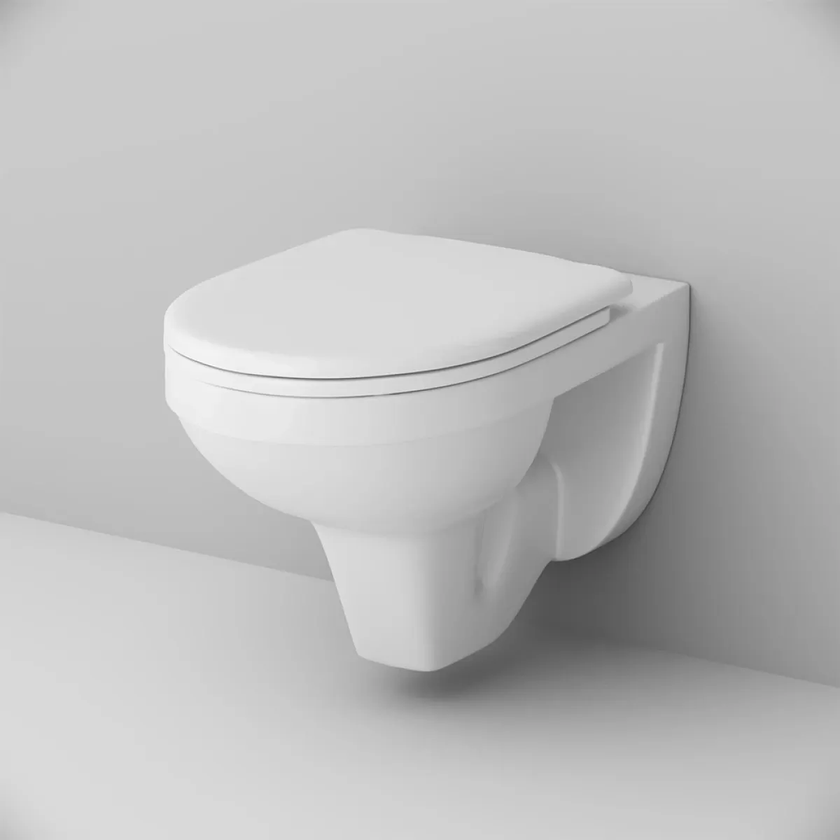 Унитаз подвесной AM.PM Sense C74A1738SC с сиденьем микролифт, белый
