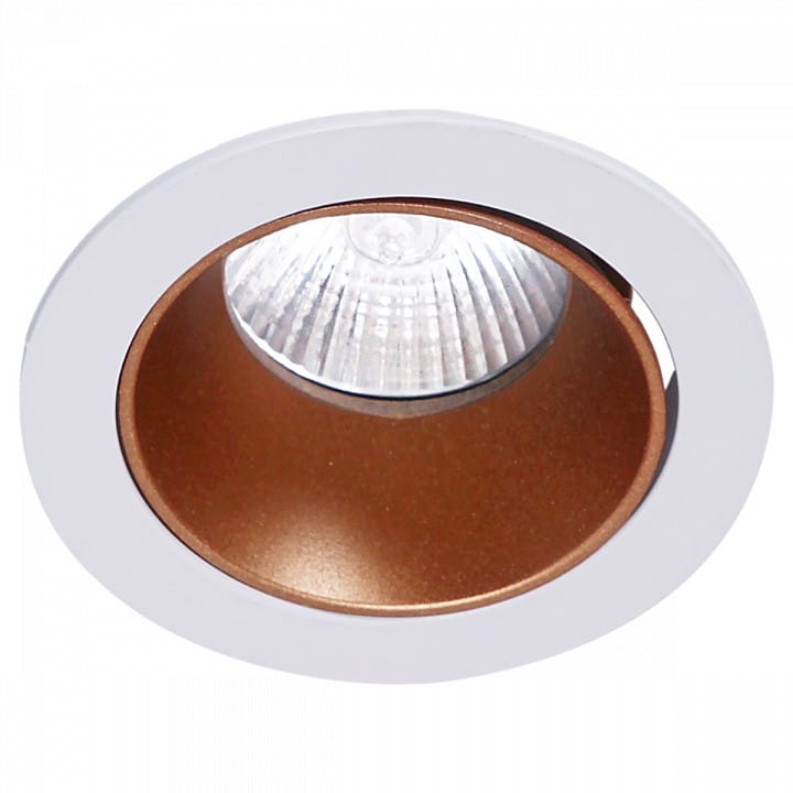 Встраиваемый светильник Reluce 16085 16085-9.0-001PT MR16 WT+ROSE GD