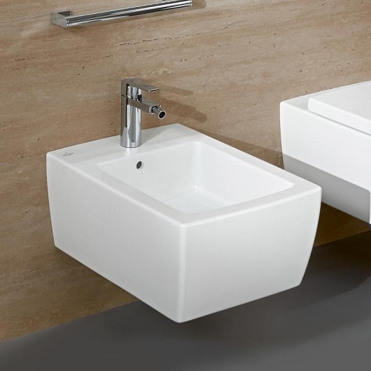 Биде подвесное Villeroy&Boch Memento 2.0 443300R1 белое