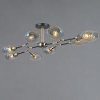 Люстра на штанге ILLUMICO TRENTO IL0272-8CSQ-25 BK AB TRENTO