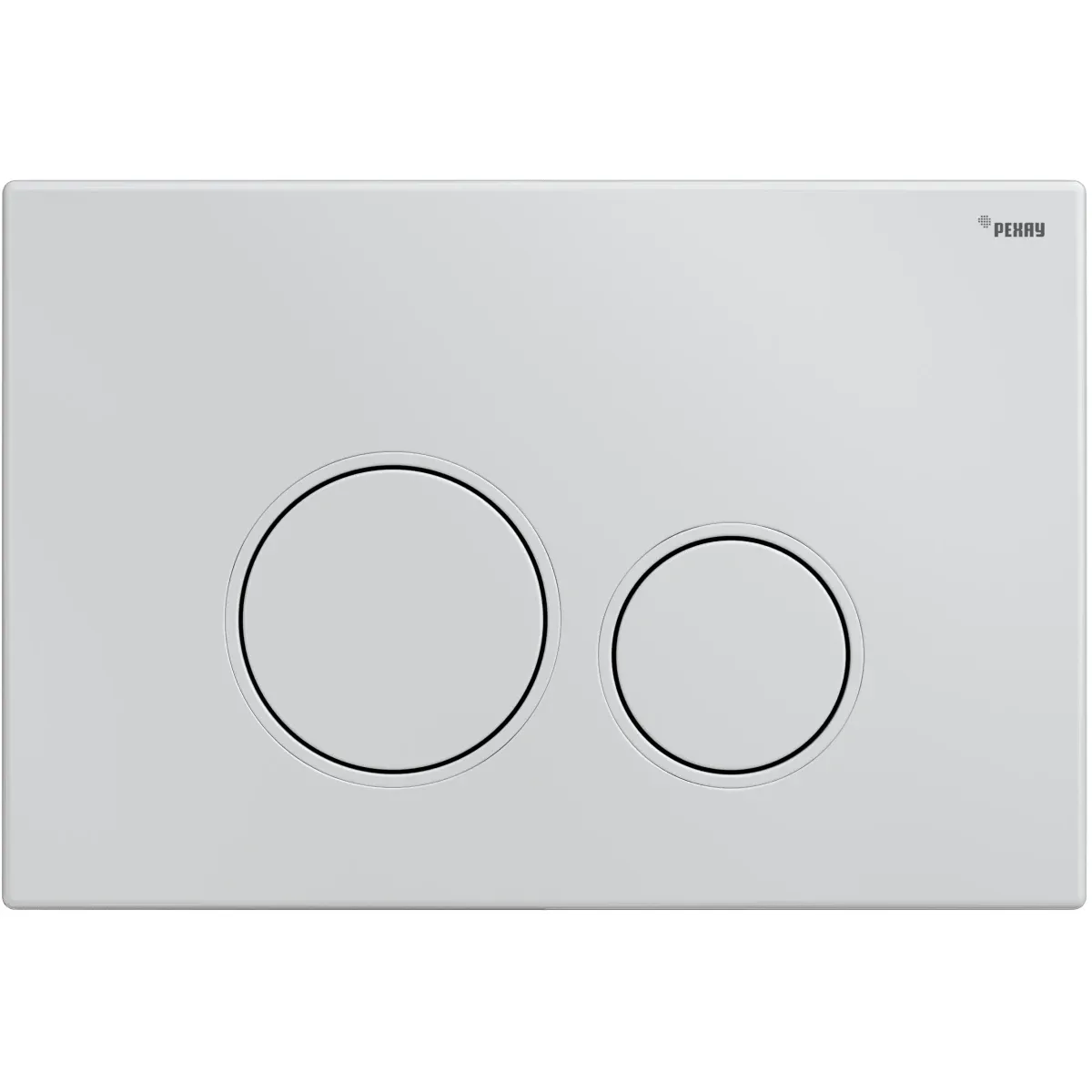 Инсталляция для унитаза Рехау Nova Orb 001 19101051001 с кнопкой смыва, белый глянец