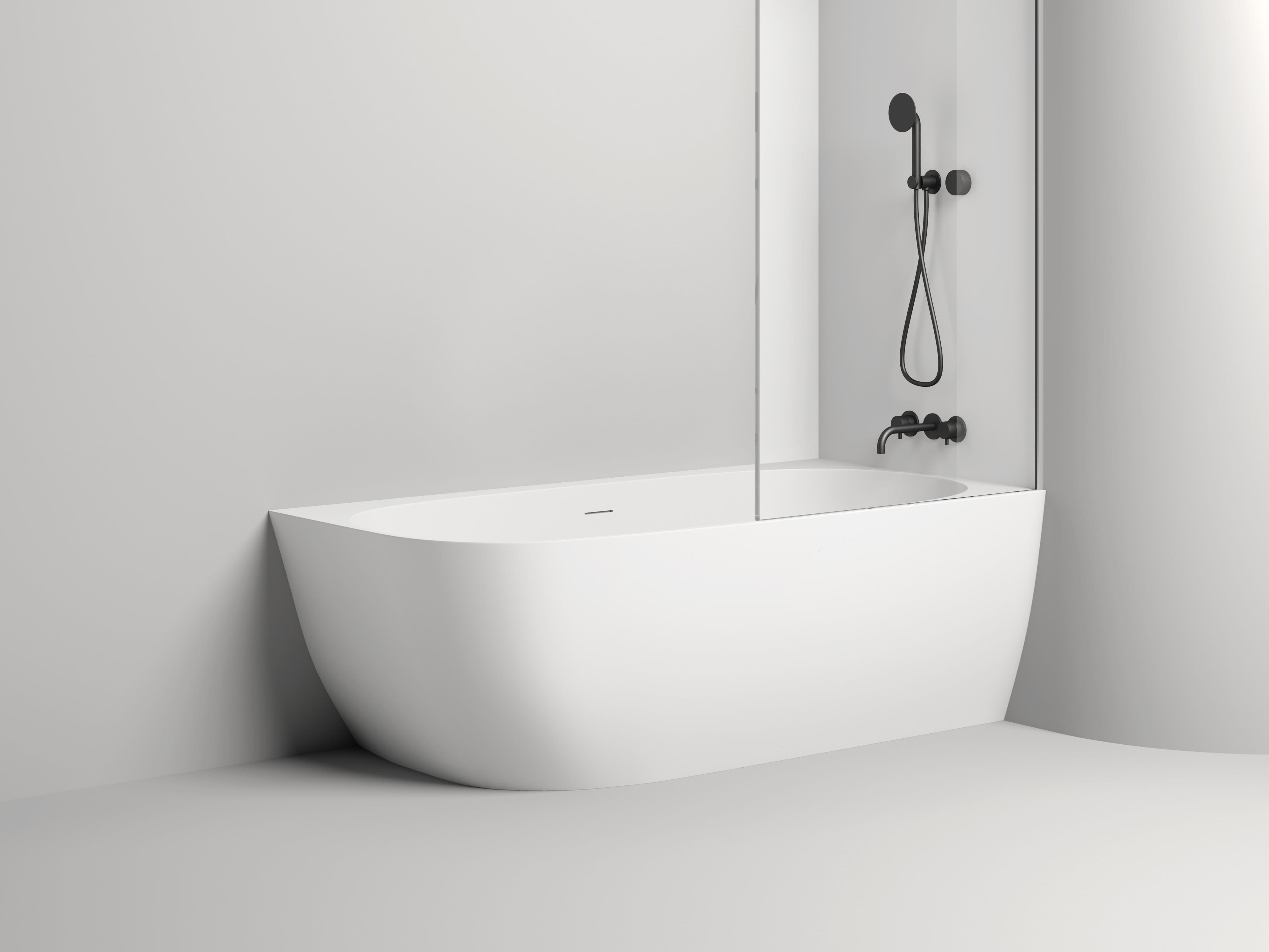 Ванна из искусственного камня Salini Sofia Corner Right 170x85 102514G