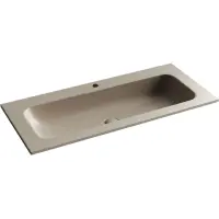 Раковина Ceramicanova Grace CN7013MC 101x45,7 см, накладная, капучино матовый