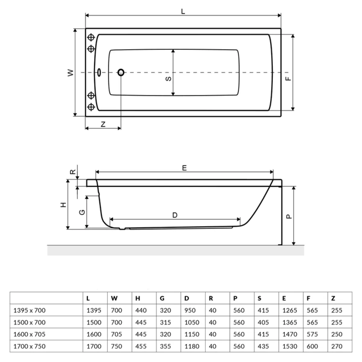 Торцевая панель 70 см Excellent Aquaria OBEX.070.56WH