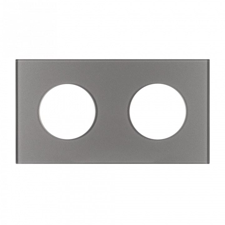 Рамка на 2 поста Arlight GLARE 043837