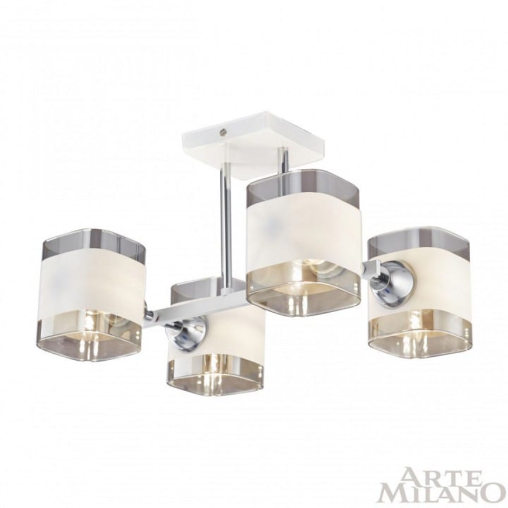 Потолочная люстра Arte Milano AMALFI-329809 329809/4 WH+CR