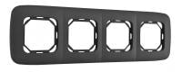Рамка на 4 поста Arte Milano am-505.05 505.05-4.black