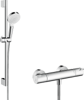 Смеситель для душа hansgrohe Crometta Vario/Ecostat 27812400 с душевым гарнитуром